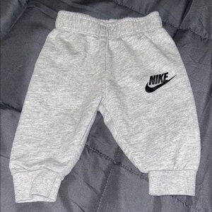 Nike Infants Light Gray Sweatpants